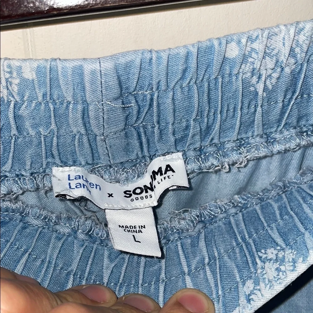 Sonoma Blue Smocked Tiered Maxi Skirt - Picture 4 of 7